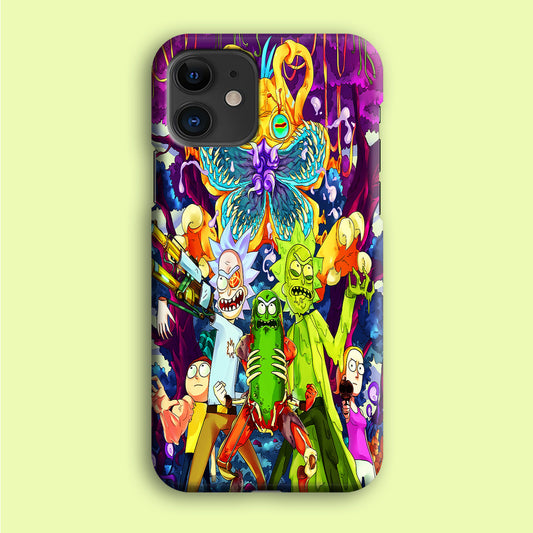Rick and Morty Monster iPhone 12 Mini Case