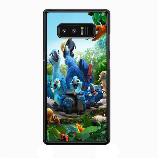 Rio Tour in The Forest Samsung Galaxy Note 8 Case-Plastic / Full Wrap (3D Case)-Xtracase