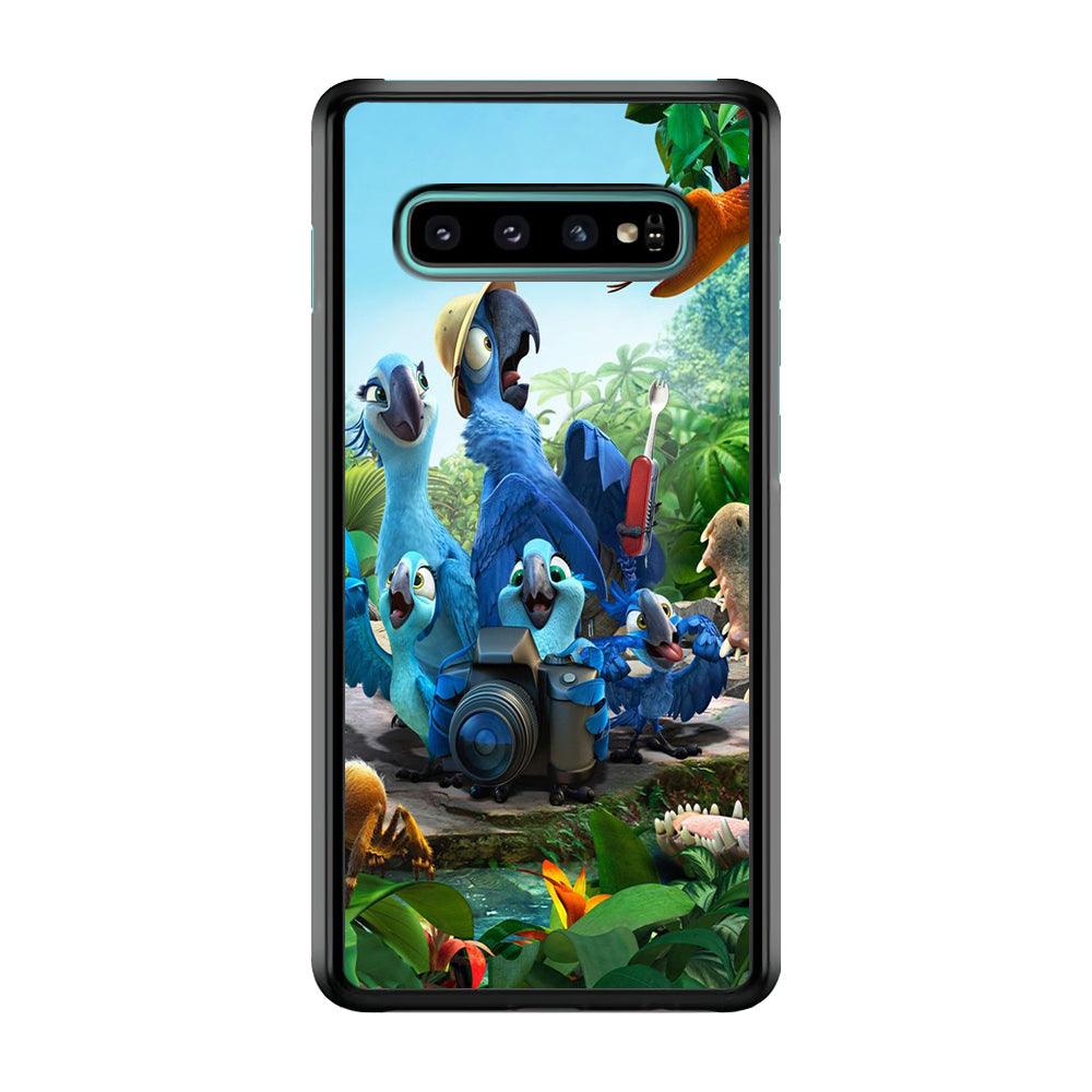 Rio Tour in The Forest Samsung Galaxy S10 Case-Plastic / Full Wrap (3D Case)-Xtracase