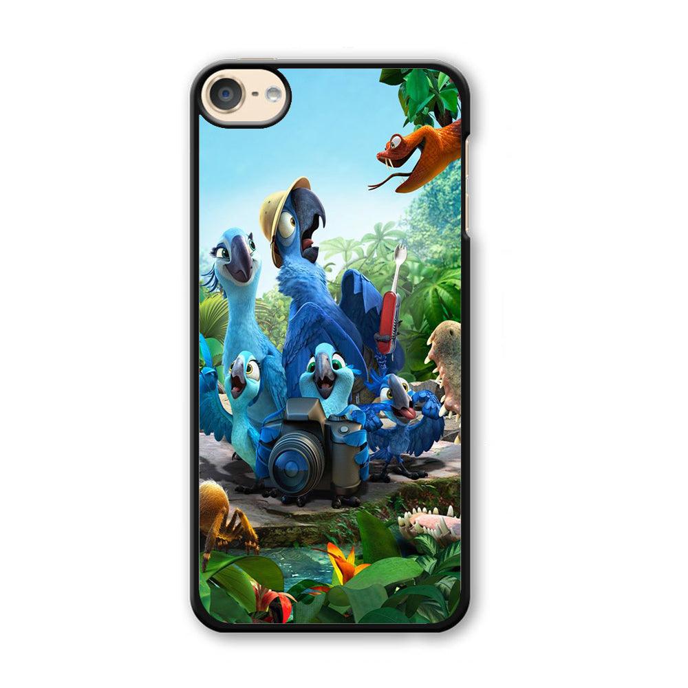 Rio Tour in The Forest iPod Touch 6 Case-Plastic / Full Wrap (3D Case)-Xtracase