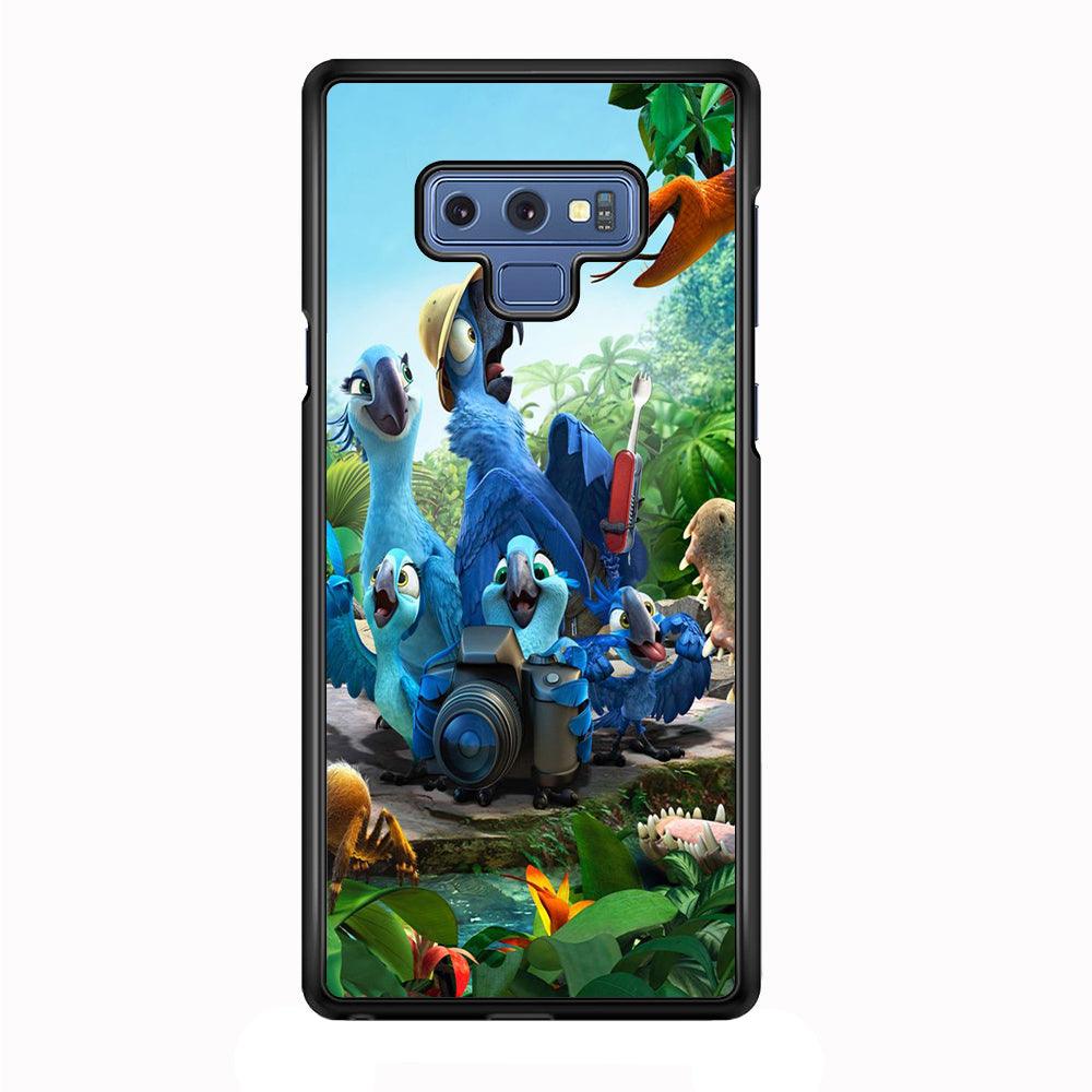 Rio Tour in The Forest Samsung Galaxy Note 9 Case-Plastic / Full Wrap (3D Case)-Xtracase