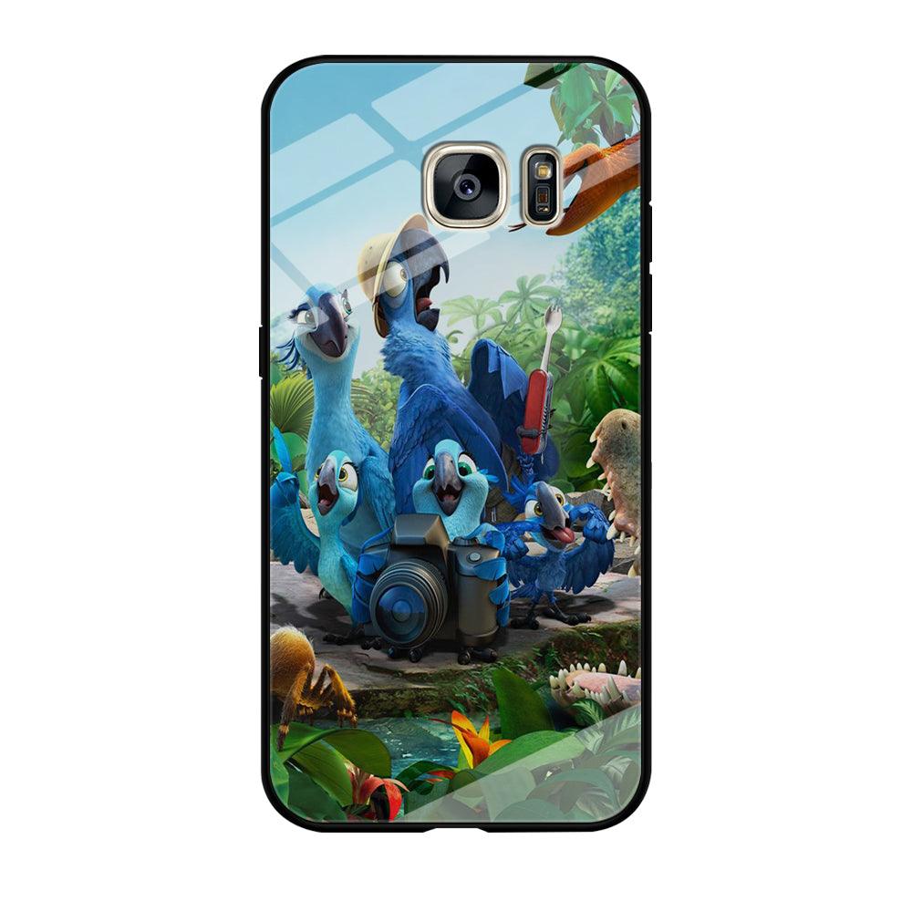 Rio Tour in The Forest Samsung Galaxy S7 Edge Case-Tempered Glass Case-Xtracase