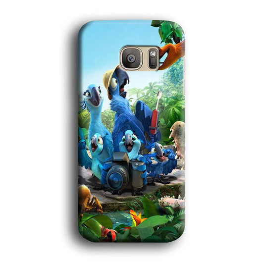 Rio Tour in The Forest Samsung Galaxy S7 Edge Case-Plastic / Full Wrap (3D Case)-Xtracase
