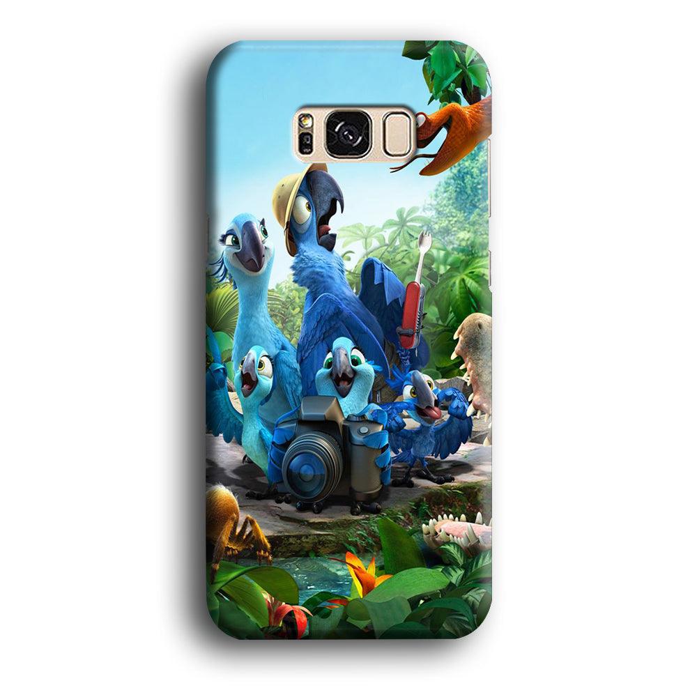 Rio Tour in The Forest Samsung Galaxy S8 Case-Plastic / Full Wrap (3D Case)-Xtracase