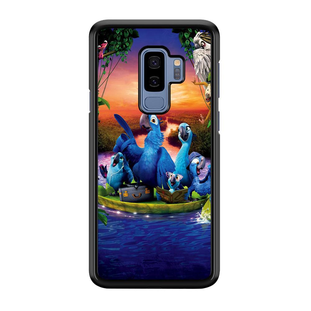 Rio Tour on The River Samsung Galaxy S9 Plus Case-Plastic / Full Wrap (3D Case)-Xtracase