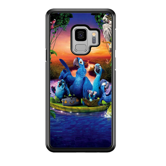Rio Tour on The River Samsung Galaxy S9 Case-Plastic / Full Wrap (3D Case)-Xtracase