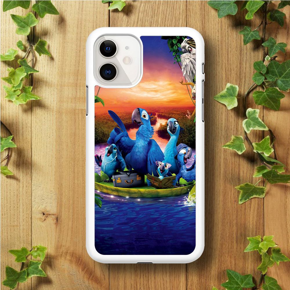 Rio Tour on The River iPhone 11 Case-Plastic / Full Wrap (3D Case)-Xtracase