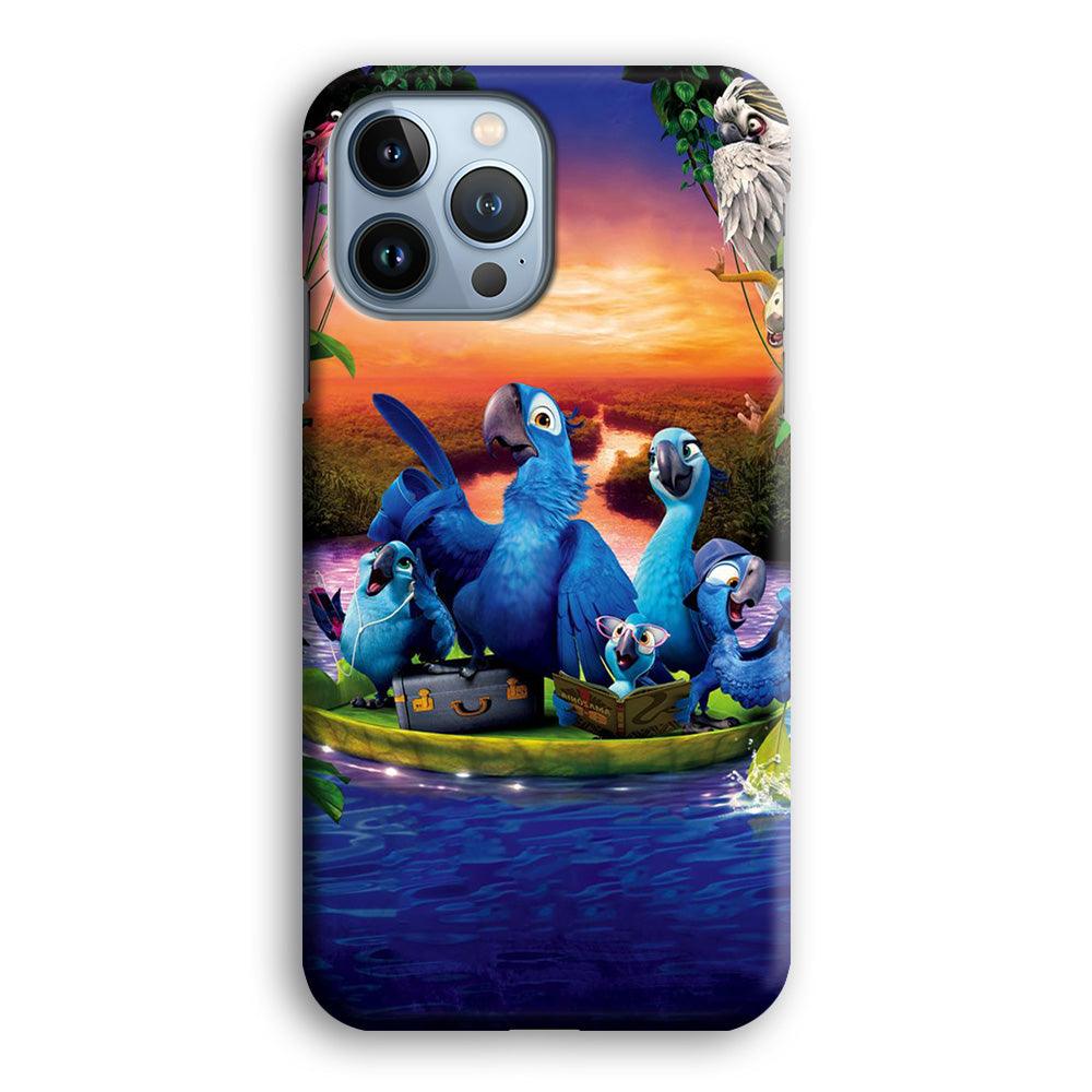 Rio Tour on The River iPhone 13 Pro Case-Plastic / Full Wrap (3D Case)-Xtracase