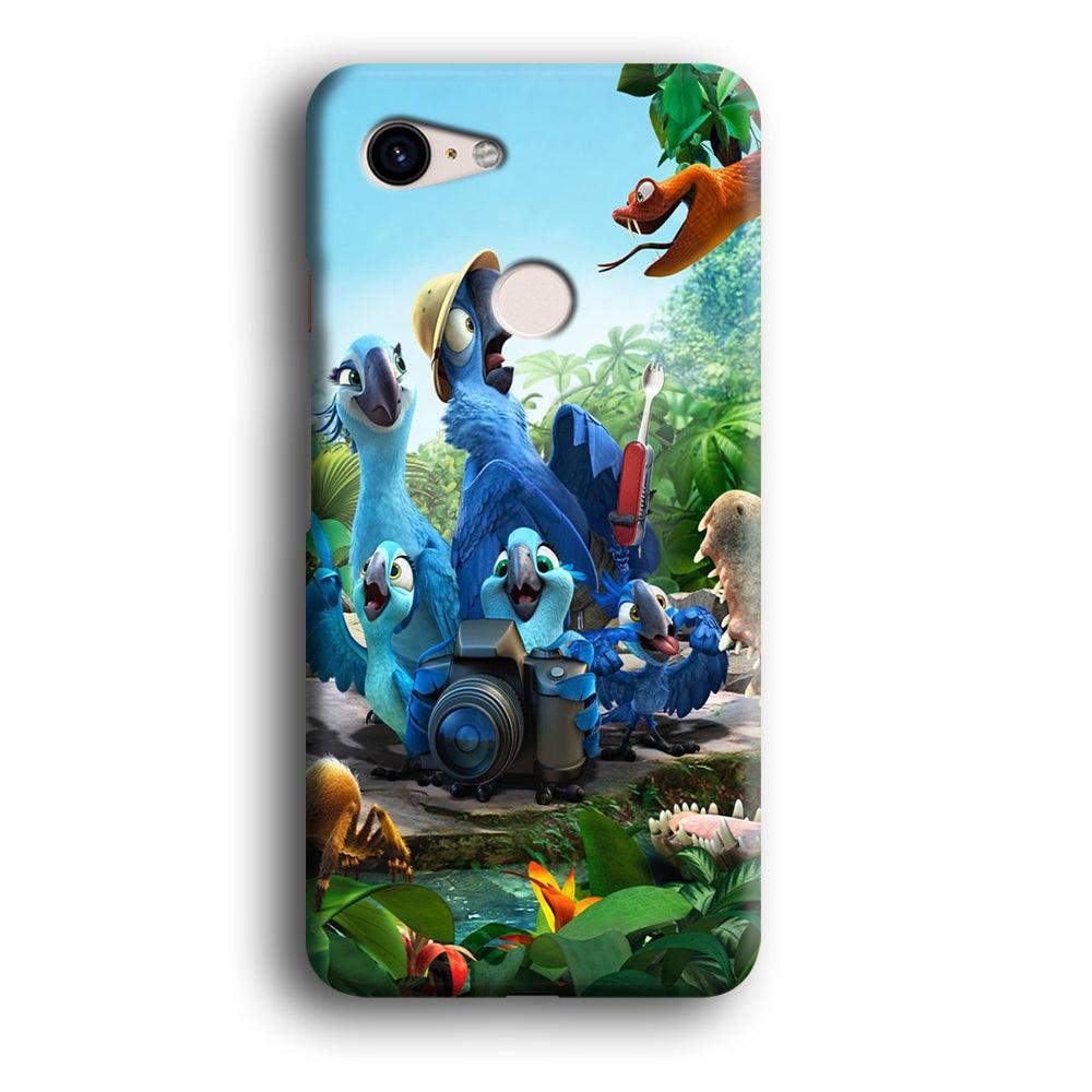 Rio Tour in The Forest Google Pixel 3 XL 3D Case-Xtracase