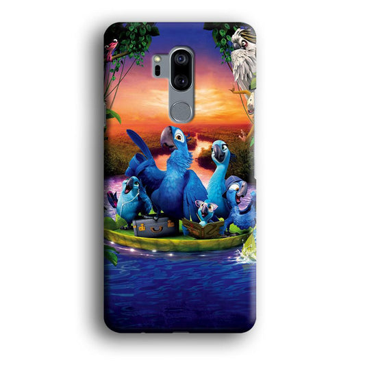 Rio Tour on The River LG G7 ThinQ 3D Case-Xtracase