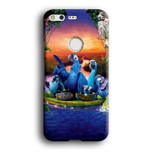 Rio Tour on The River Google Pixel XL 3D Case-Xtracase