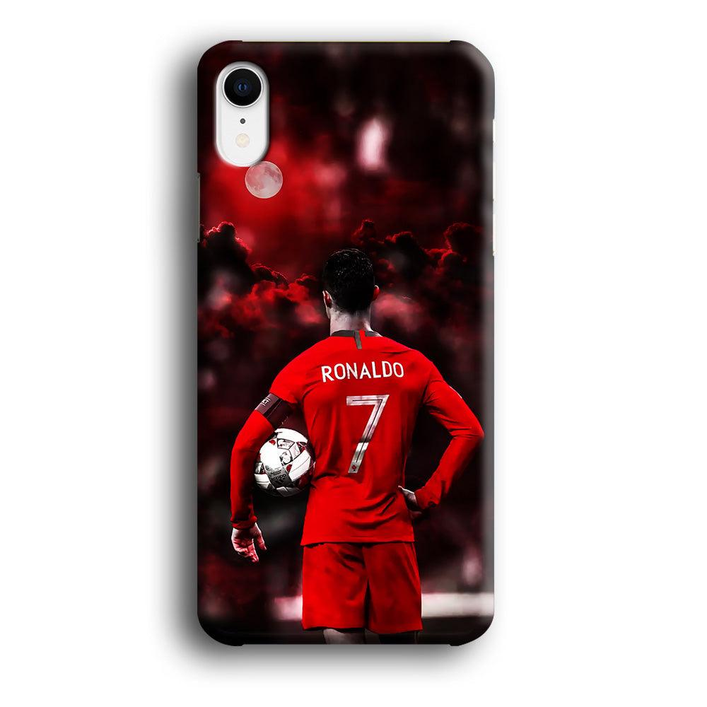 Ronaldo CR7 iPhone XR Case-Plastic / Full Wrap (3D Case)-Xtracase