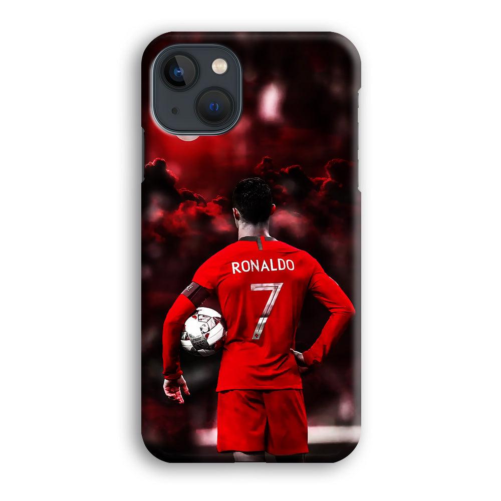 Ronaldo CR7 iPhone 13 Case-Plastic / Full Wrap (3D Case)-Xtracase