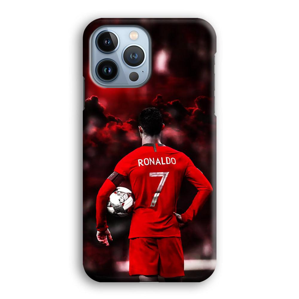 Ronaldo CR7 iPhone 13 Pro Max Case-Plastic / Full Wrap (3D Case)-Xtracase