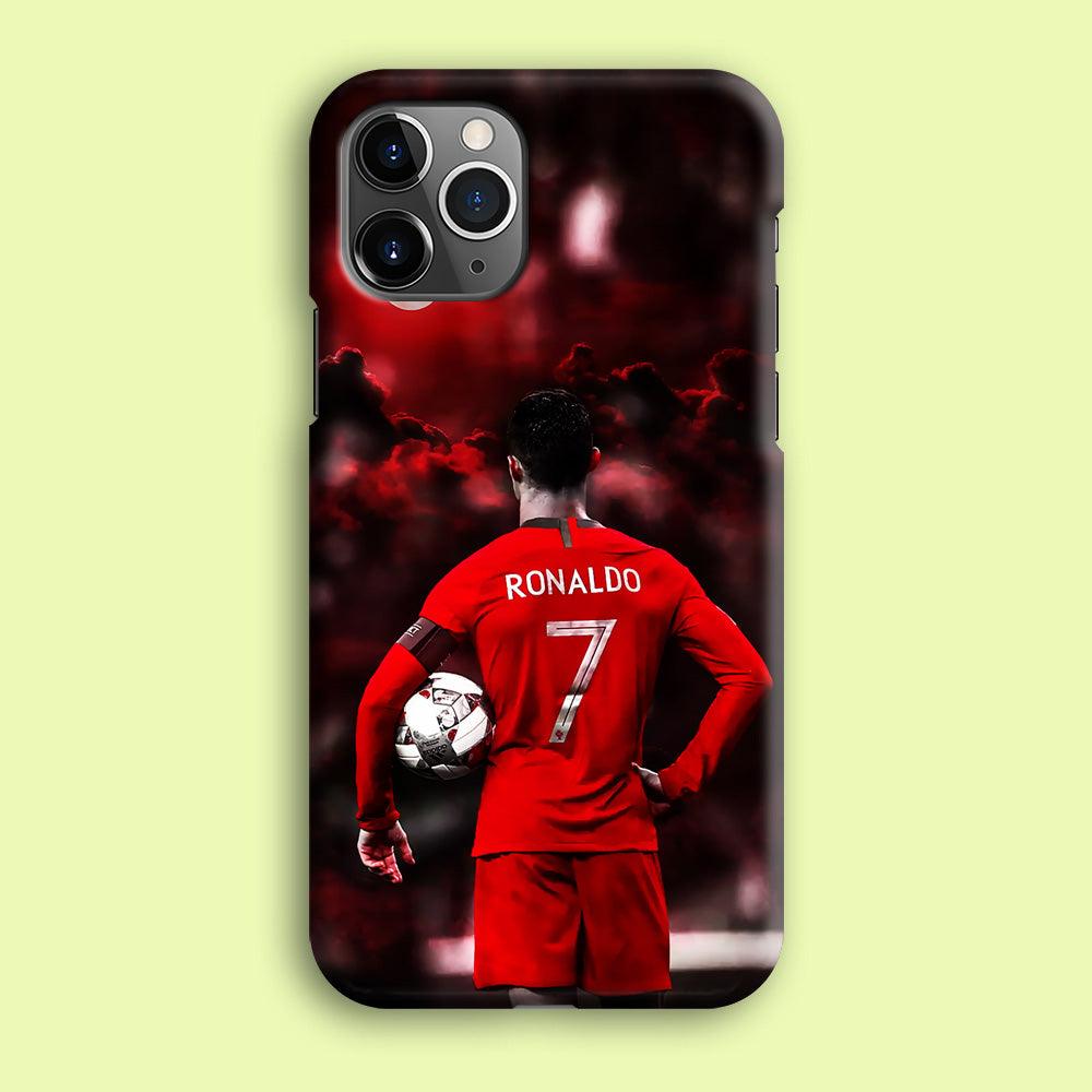 Ronaldo CR7 iPhone 12 Pro Max Case-Plastic / Full Wrap (3D Case)-Xtracase