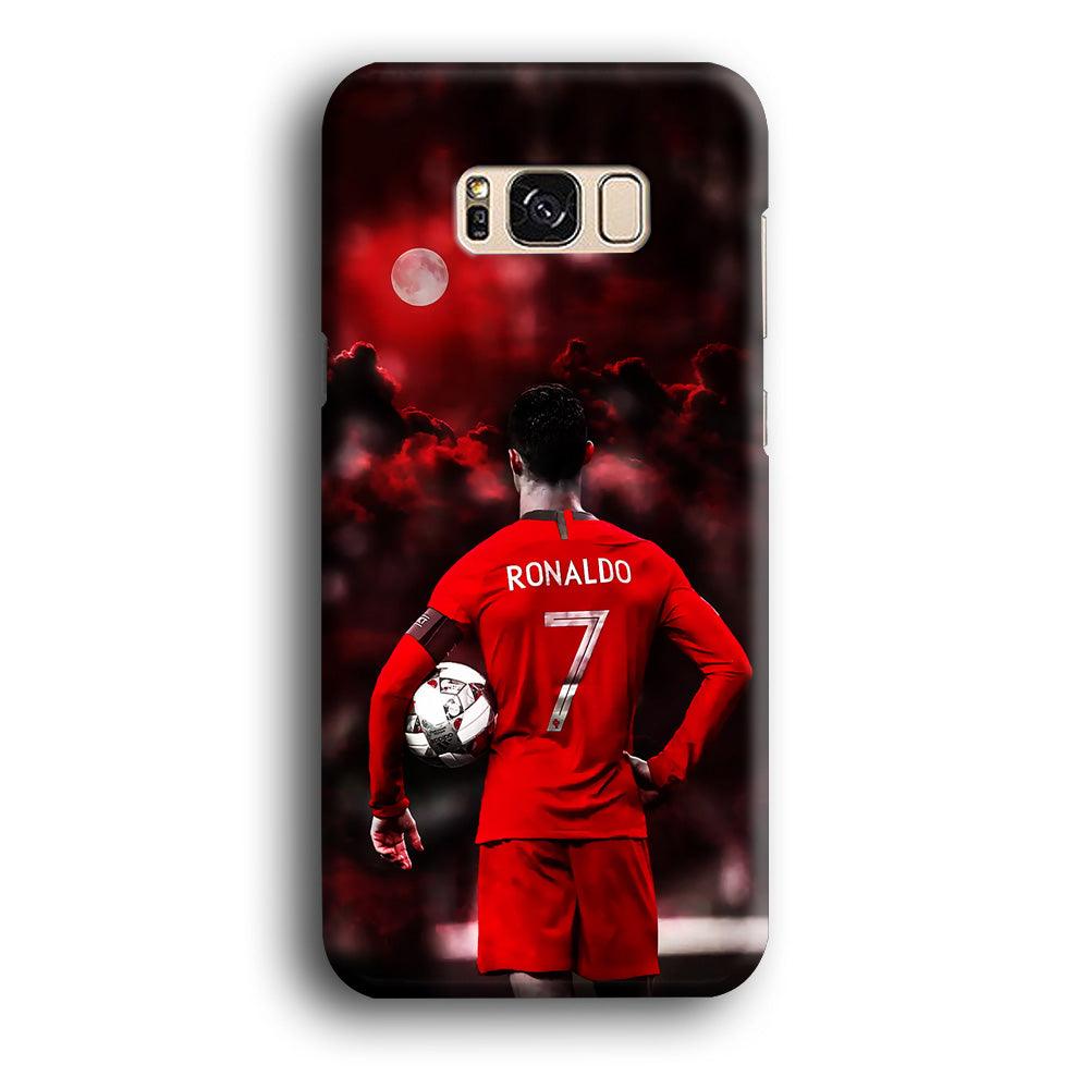 Ronaldo CR7 Samsung Galaxy S8 Case-Plastic / Full Wrap (3D Case)-Xtracase