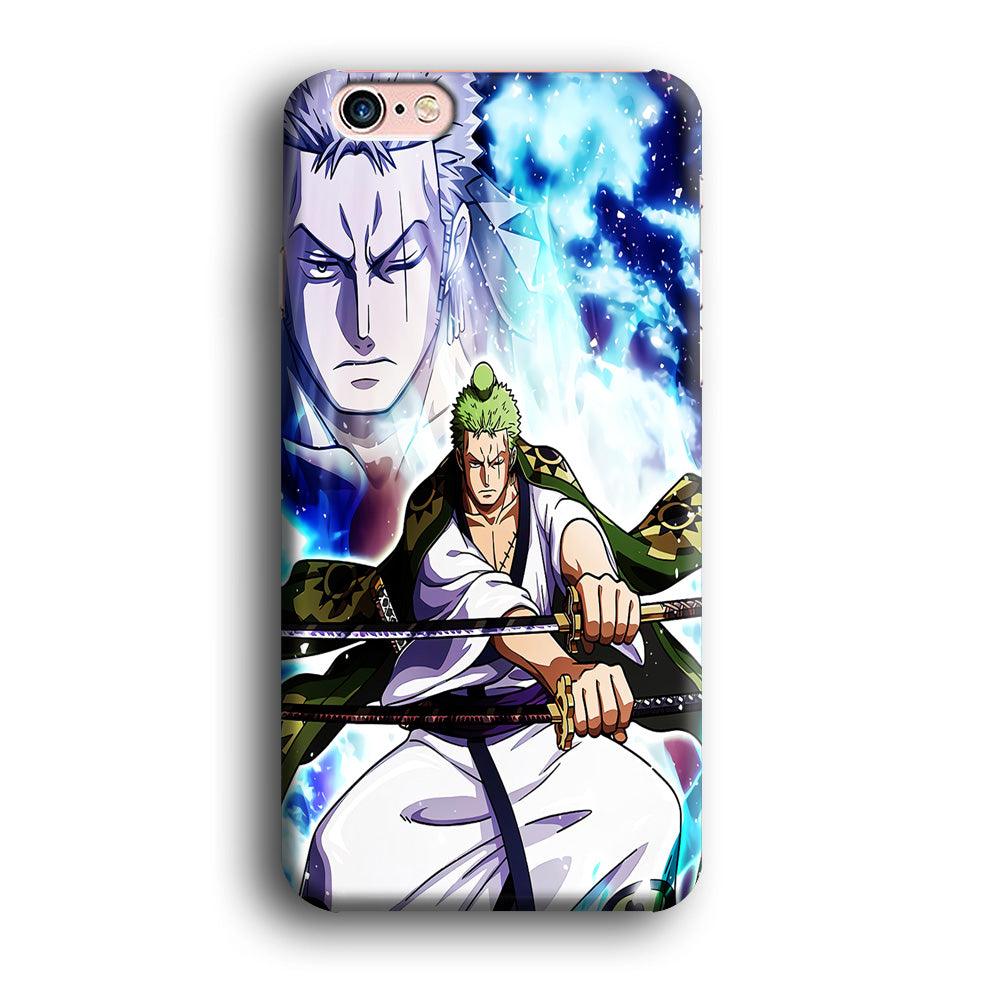 Roronoa Zoro Two Sword iPhone 6 | 6s Case-Plastic / Full Wrap (3D Case)-Xtracase