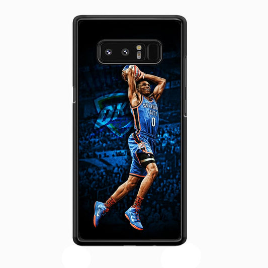 Russell Westbrook Jump Shot Samsung Galaxy Note 8 Case-Plastic / Full Wrap (3D Case)-Xtracase