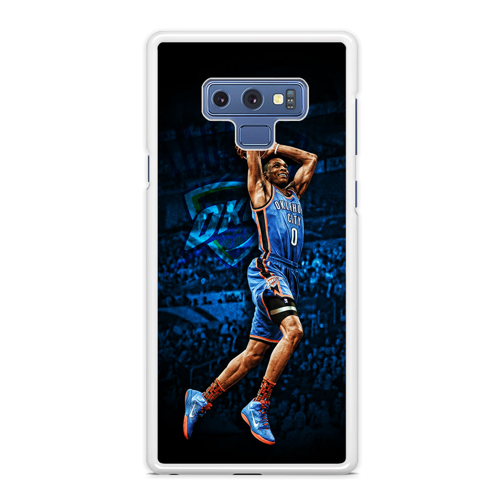 Russell Westbrook Jump Shot Samsung Galaxy Note 9 Case