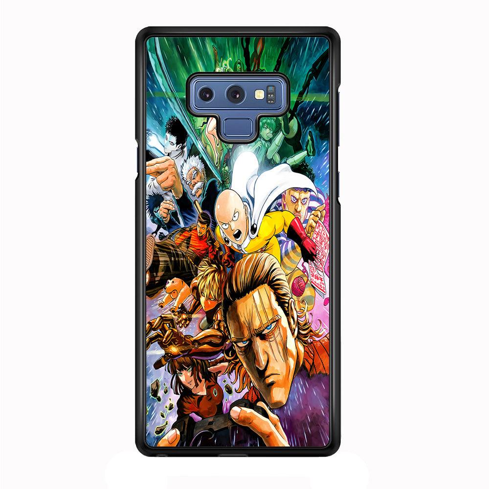 Saitama and S-Class Hero Samsung Galaxy Note 9 Case-Plastic / Full Wrap (3D Case)-Xtracase