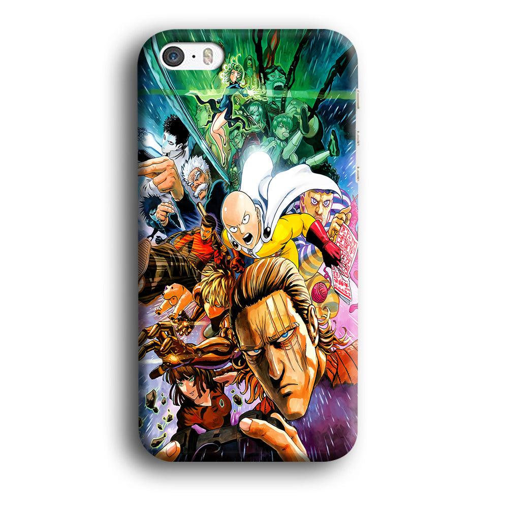 Saitama and S-Class Hero iPhone 5 | 5s Case-Plastic / Full Wrap (3D Case)-Xtracase