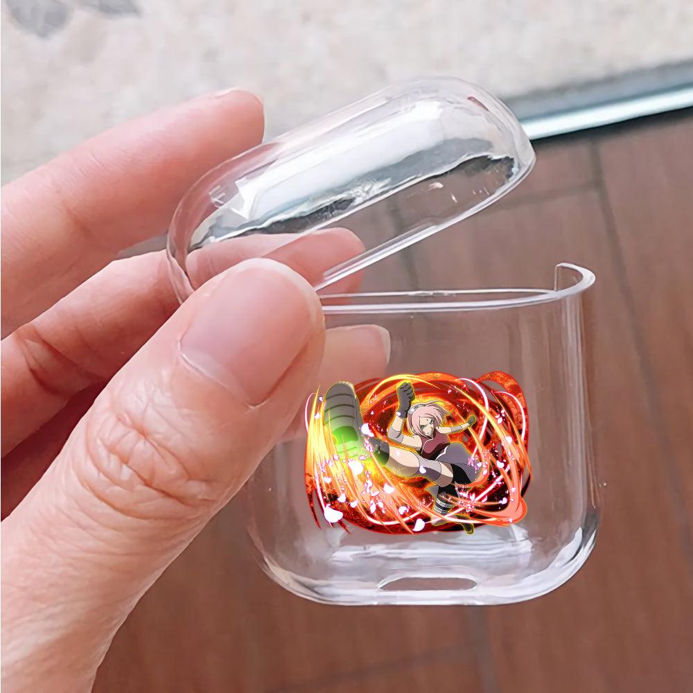 Sakura Ultimate Ninja Blazing Protective Clear Case Cover For Apple Airpods-Xtracase