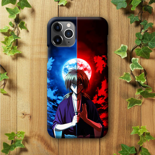 Samurai X Kenshin Red Blue Sky iPhone 11 Pro Max Case