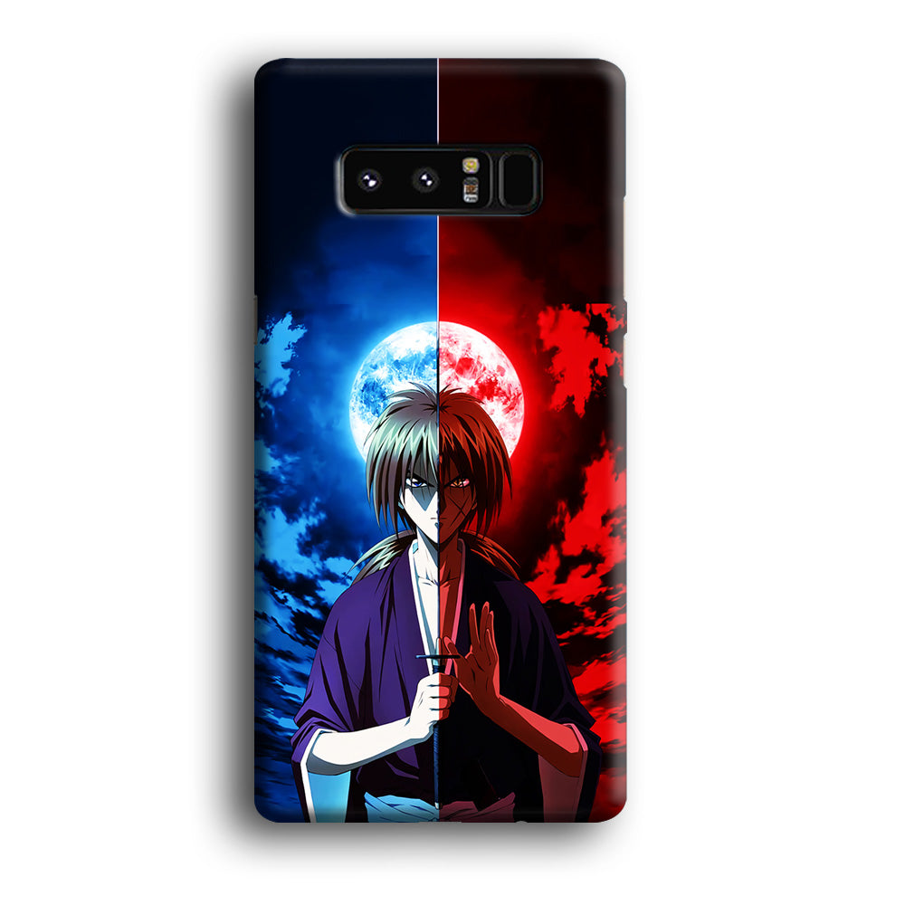 Samurai X Kenshin Red Blue Sky Samsung Galaxy Note 8 Case