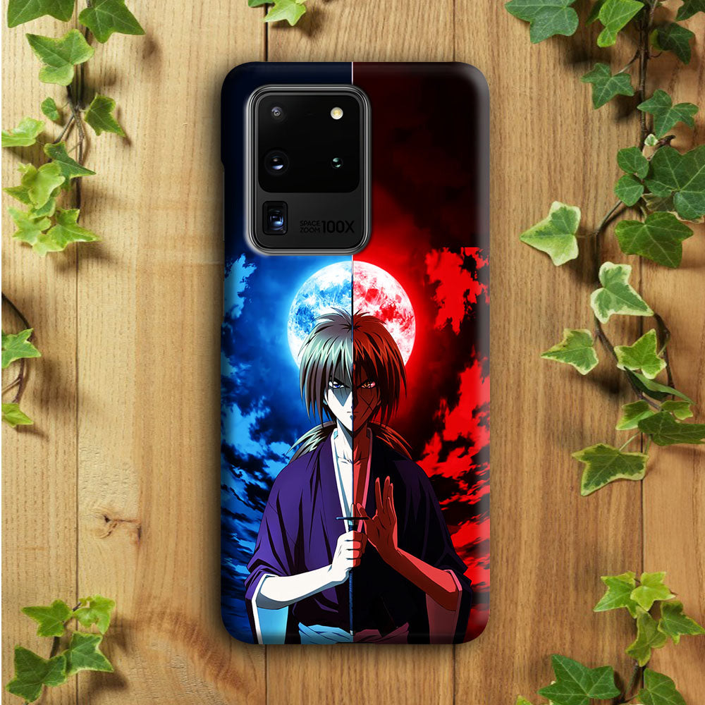 Samurai X Kenshin Red Blue Sky Samsung Galaxy S20 Ultra Case