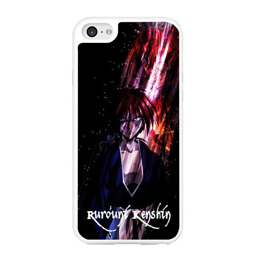 Samurai X Rurouni Kenshin iPhone 6 | 6s Case-Rubber / White (2D Case)-Xtracase