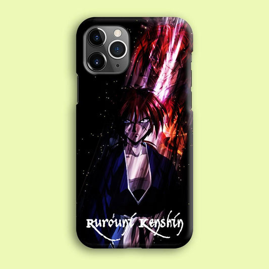 Samurai X Rurouni Kenshin iPhone 12 Pro Max Case-Plastic / Full Wrap (3D Case)-Xtracase