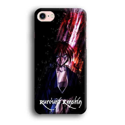 Samurai X Rurouni Kenshin iPhone 7 Case-Plastic / Full Wrap (3D Case)-Xtracase