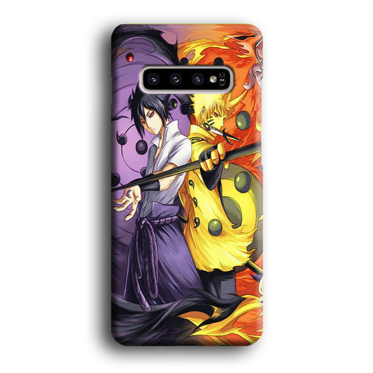 Sasuke Naruto Samsung Galaxy S10 Case