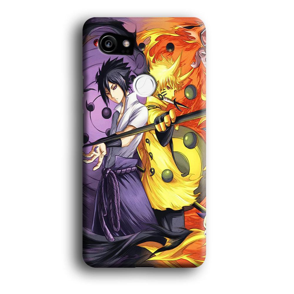 Sasuke Naruto Google Pixel 2 XL 3D Case-Xtracase