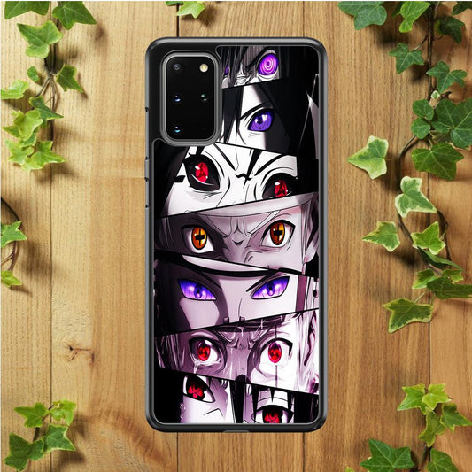 Sharingan Eyes Collection Samsung Galaxy S20 Plus Case-Plastic / Full Wrap (3D Case)-Xtracase