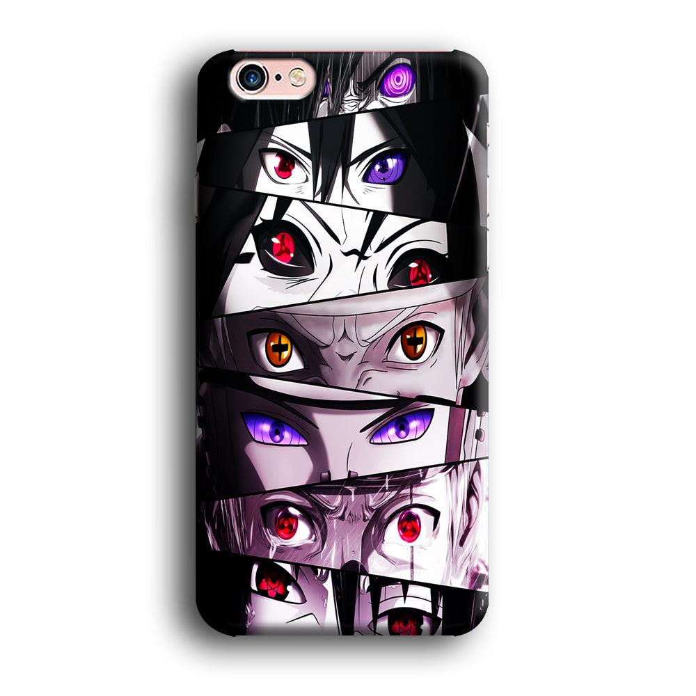 Sharingan Eyes Collection iPhone 6 | 6s Case-Plastic / Full Wrap (3D Case)-Xtracase