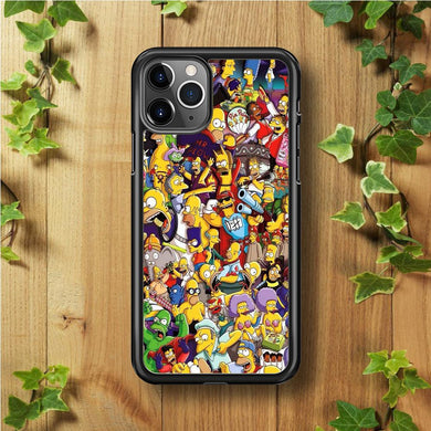 Simpson All Character iPhone 11 Pro Max Case