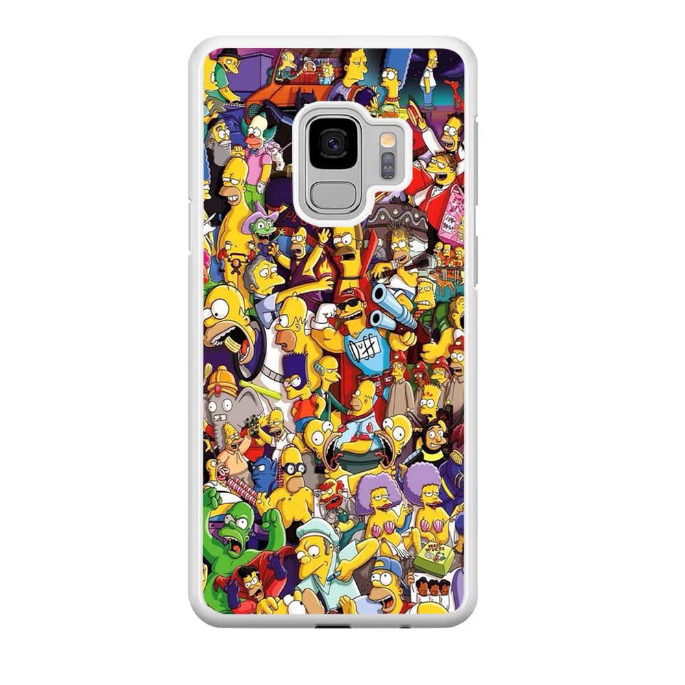 Simpson All Character Samsung Galaxy S9 Case