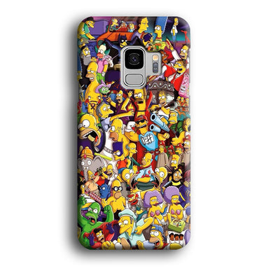 Simpson All Character Samsung Galaxy S9 Case