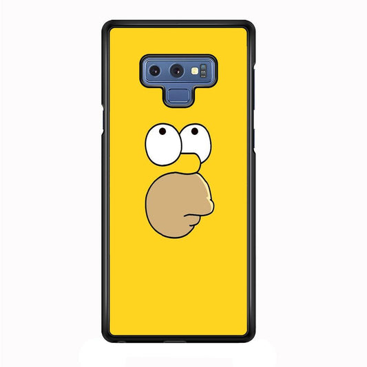 Simpson Homer Face Samsung Galaxy Note 9 Case-Plastic / Full Wrap (3D Case)-Xtracase