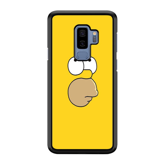Simpson Homer Face Samsung Galaxy S9 Plus Case-Plastic / Full Wrap (3D Case)-Xtracase