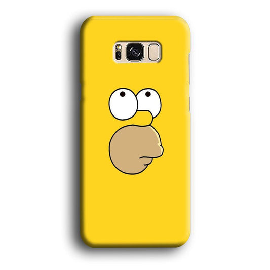 Simpson Homer Face Samsung Galaxy S8 Plus Case-Plastic / Full Wrap (3D Case)-Xtracase