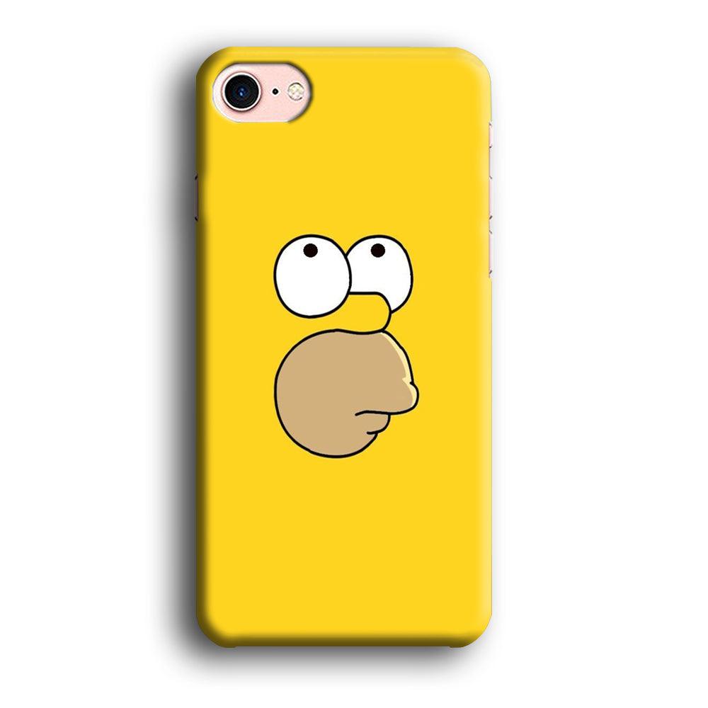 Simpson Homer Face Samsung Galaxy S8 Case-Plastic / Full Wrap (3D Case)-Xtracase