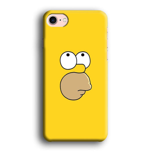 Simpson Homer Face Samsung Galaxy S8 Case-Plastic / Full Wrap (3D Case)-Xtracase