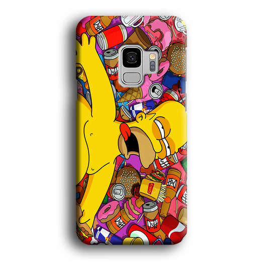 Simpson Homer High Samsung Galaxy S9 Case
