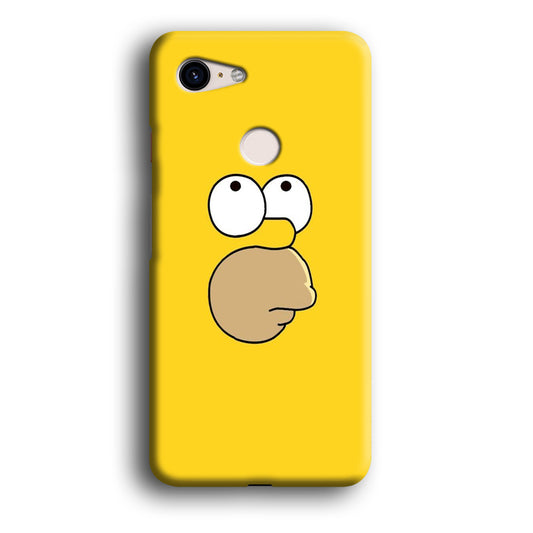 Simpson Homer Face Google Pixel 3 XL 3D Case