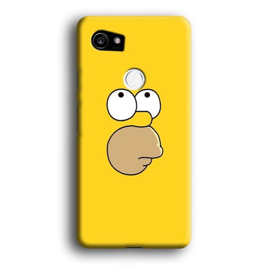 Simpson Homer Face Google Pixel 2 XL 3D Case-Xtracase