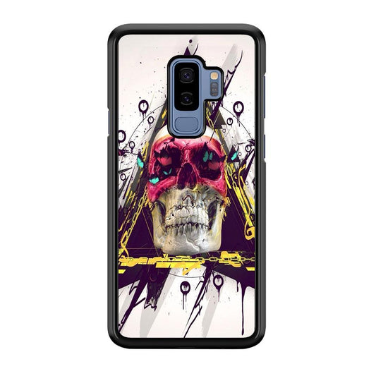Skull Art 002 Samsung Galaxy S9 Plus Case-Plastic / Full Wrap (3D Case)-Xtracase