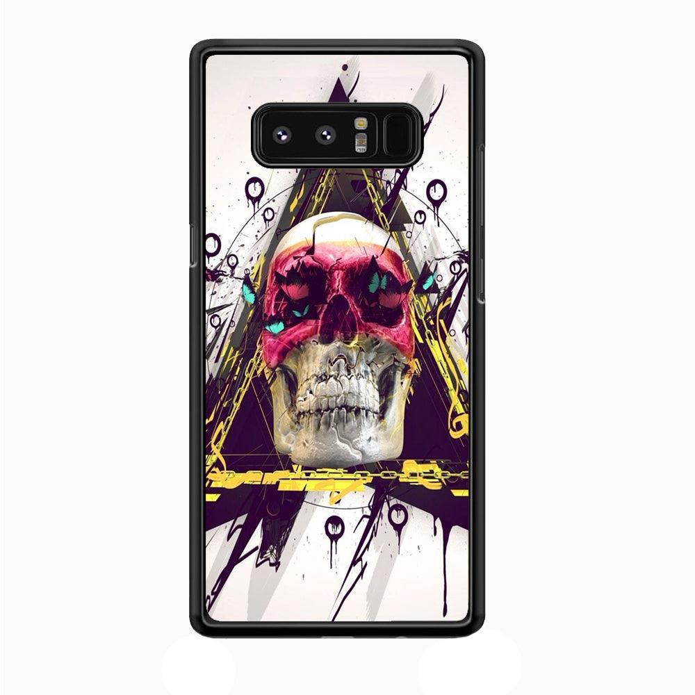 Skull Art 002 Samsung Galaxy Note 8 Case-Plastic / Full Wrap (3D Case)-Xtracase