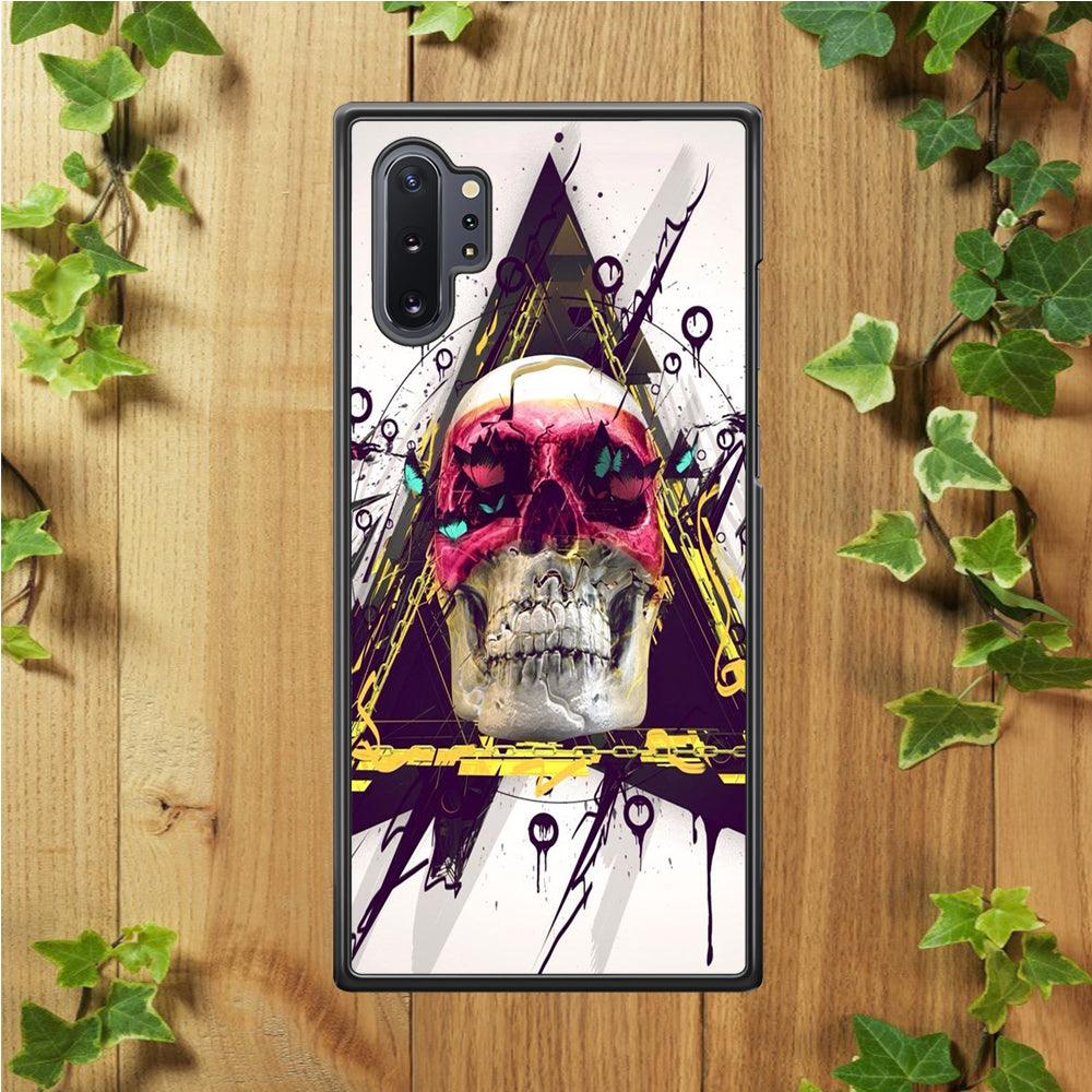 Skull Art 002 Samsung Galaxy Note 10 Plus Case-Plastic / Full Wrap (3D Case)-Xtracase